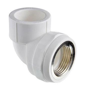 Косинець перехідною Valtec PPR DN 20x3/4" з внутрішньою різьбою (VTp.752.0.02005) Білий