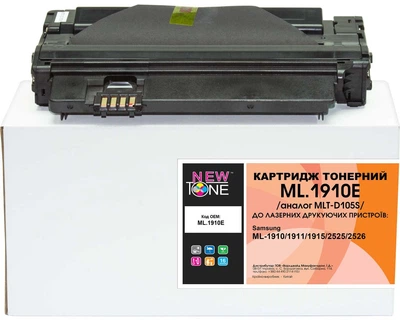 Картридж NewTone для Samsung ML-1910, SCX-4600/4623, Dell 1130/1135 аналог MLT-D105S Black (ML.1910E)