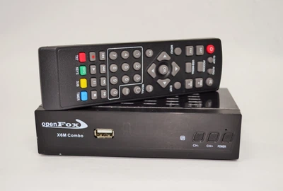 Комбинированный ТВ-ресивер DVB-T/T2/S/S2 OpenFox X6 Metal Combo HD