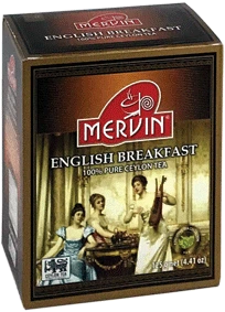 Чай Mervin Чорный " Английский завтрак " 125г