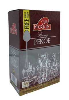 Чай Mervin Черний " ПЕКОЕ " (Ложка в подарок) 250г