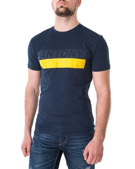 Футболка чоловіча кор. рукав ANTONY MORATO (MMKS02000-FA120001-7064/21-2) Синій M