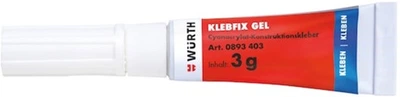 Клей-гель Wurth суперсекундний SK г 3 г (0893403)