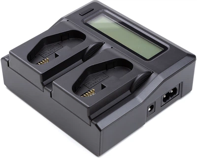 Зарядний пристрій PowerPlant Canon LP-E19 для двох акумуляторів (CH980284)