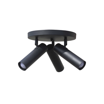 Светильник потолочный 100lamp Loft Е-27 металл черный (NL 1750-3R)