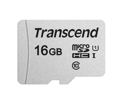 Карта памяти Transcend microSDHC 16GB UHS-I U1 C10 A1 (TS16GUSD300S)