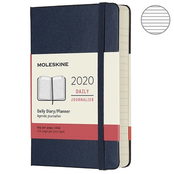 Щоденник Moleskine 2020 маленький сапфір 8058647628752