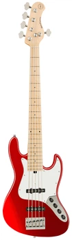 Бас-гитара SADOWSKY MetroExpress 21-Fret Vintage J/J Bass, Maple, 5-String (Candy Apple Red Metallic)