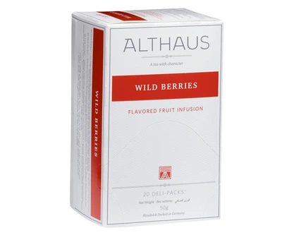 Фруктовый чай Althaus Wild Berries в пакетиках 20 шт