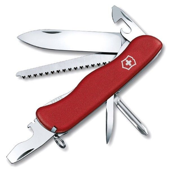 Комплект Ніж Victorinox Trailmaster 0.8463 + Шкіряний чохол + Ліхтар