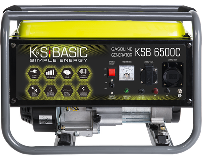 Генератор бензиновий KSB 6500C