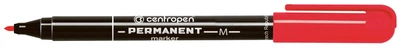 Набор перманентных маркеров Centropen 1 мм 10 шт Красный (2846/02)