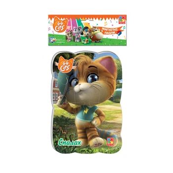 Пазлы магнитные А5 Vladi Toys "44 Cats. Вспышка в городе" VT3205-86 укр