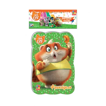 Пазлы магнитные А5 Vladi Toys "44 Cats. Фрикадель" VT3205-84 укр