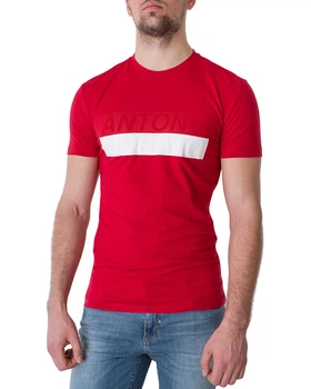 Футболка чоловіча кор. рукав ANTONY MORATO (MMKS02000-FA120001-5085/21) Червоний XL