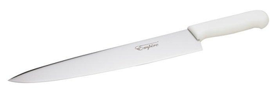 Нож Empire профессиональный с белой ручкой L 325 мм