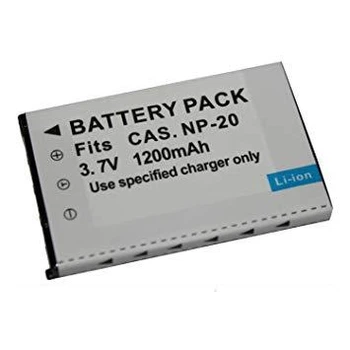 Аккумуляторная батарея для фотокамер Casio NP-20 (CNP20) 1200mAh 3.7V Li-ion