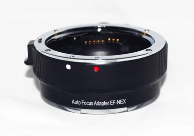 Адаптер EF, EF-S - NEX (автофокусний) (байонет E-mount) для камер SONY NEX-3, 5, 6, 7, A5000, A6000, A7, A7 II