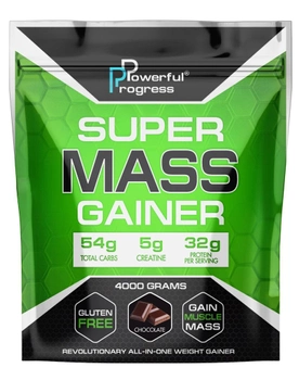 Гейнер Powerful Progress Super Mass Gainer 4 кг
