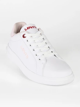 Кроссовки для девочки Levi's Kids ELLIS VELL0011S белые с розовым 39