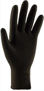 Рукавички нітрилові чорні "Саге365" 4.5 грама упаковка (XL)