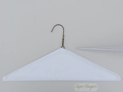 Плечики вешалка Hanger 40 см металлическая латунного цвета в бумажной обвертке