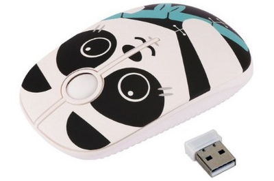 Мышь USB беспроводная для ноутбука ПК Панда