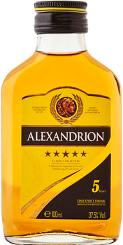 Крепкий алкогольный напиток Alexandrion 5* 0.1 л 37.5% (5942122010268)