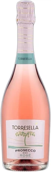 Вино ігристе Torresella Prosecco Rose Brut D.O.C. рожеве брют 0.75 л 11.5% (8003930000784)