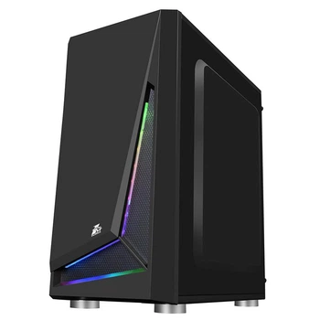 Персональный компьютер Expert PC Ultimate (I10100F.08.H1.1030.A4400); Intel Core i3-10100F (3.6 - 4.3 ГГц) / ОЗУ 8 ГБ / HDD 1 ТБ / NVIDIA GeForce GT 1030 2 ГБ / без ОП / LAN / Ubuntu / черный