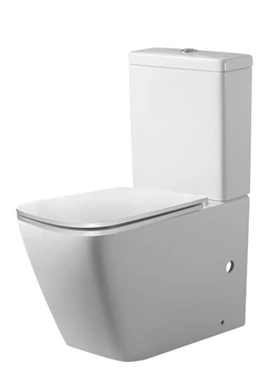Унитаз-компакт DUSEL CUBIS DTPT10201030R с бачком и сиденьем Soft Close дюропласт