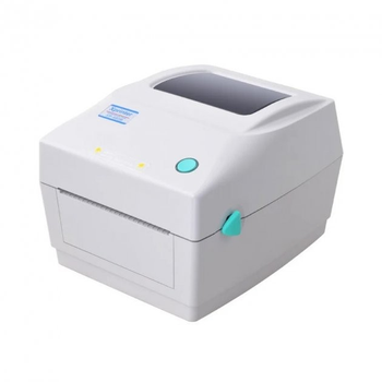 Термопринтер Xprinter XP-460B [USB + Bluetooth] принтер этикеток, наклеек и чеков 108мм USB для Новой почты (XP460B, XP-DT-460B) Белый