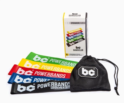 Набір фітнес гумок Bandsclub Power Mini (5 штук) еспандери для спорту