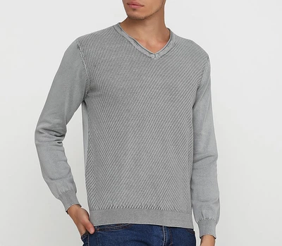 Пуловер Cashmere Company 48 Сірий (MRCC3748) (MRCC3748)