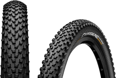 Велопокрышка Continental Cross King, 29 x 2.30, черная, не складная skin (150410)