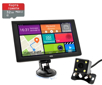 Навигатор MiXzo 9370DVR 16GB ROM + Камера заднего вида + Di(ночной режим) + Карта памяти 32GB