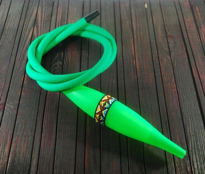 Шланг для кальяна с охладителем Ice Bazooka v2 Soft Touch Зеленый