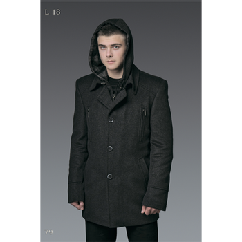 Пальто з капюшоном West-Fashion L-18 52/188