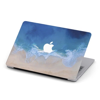 Чехол пластиковый для MacBook Pro 14 A2442 2021 Эстетический берег моря