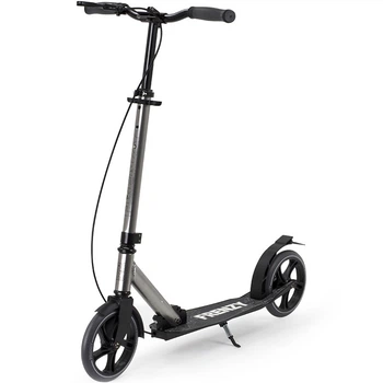 Міський самокат з ручним гальмом Frenzy Dual Brake Recreational Titanium (fz125)