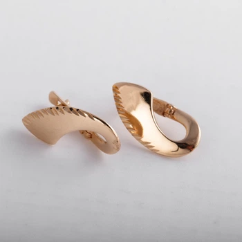 Серьги из красного золота СП287