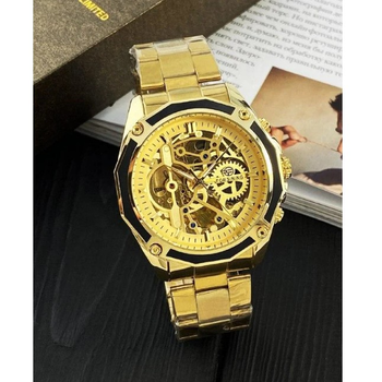 Часы наручные Forsining 8130 All Gold Automatic 1059-0010