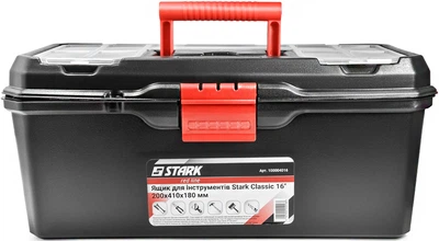 Ящик для инструментов Stark Classic 16" 200x410x180 мм (100004016)