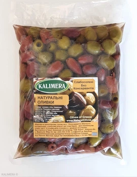 ​Асорті без кісточки Kalimera в маринаді "Корінф" 181-200, 450 г