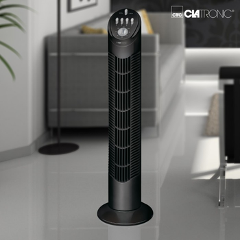 Вентилятор колона Clatronic T-VL 3546 (75 см) Чорний Німеччина