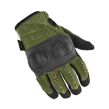 Перчатки полнопалые Lesko E005 Green L