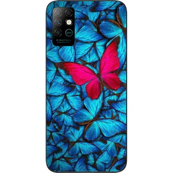 Оригинальный чехол SMTT для Infinix Note 8 с картинкой Бабочка