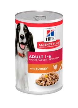 HILL'S SCIENCE PLAN Adult Влажный Корм для собак с индейкой 370 г