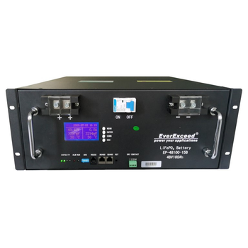 Аккумулятор литиевый 100Ah 48V EVEREXCEED EP48100-15B LCD (48V/100Ah)