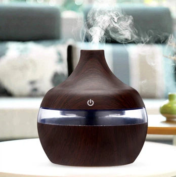 ​Увлажнитель воздуха аромадиффузор Humidifier KPY-25S коричневый 300мл